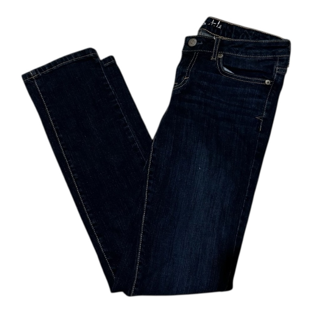 Aeropostale Women's Dark Blue Skinny Jeans